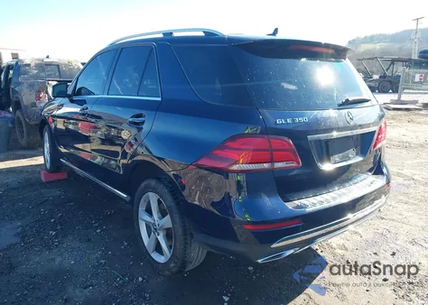 2017 Mercedes-Benz Gle 350 4Matic из США, поврежденный, VIN 4JGDA5HB8HA921658